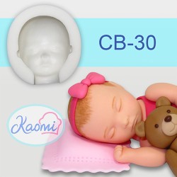 Sleeping Baby Face Mold – Code: CB-30