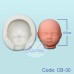 Sleeping Baby Face Mold – Code: CB-30