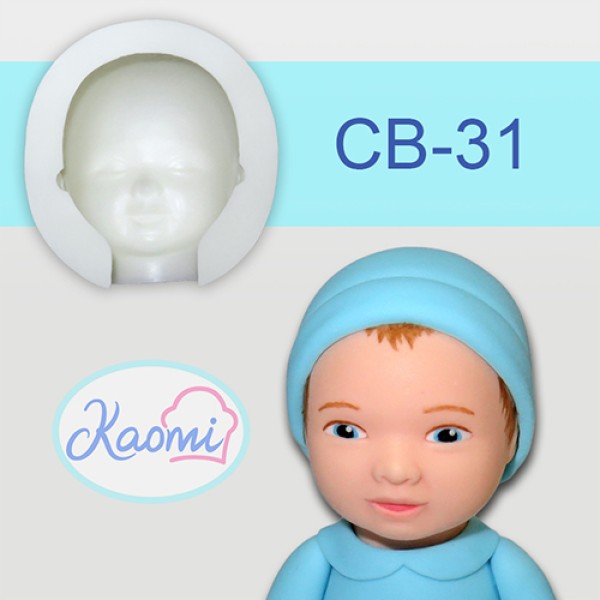 Smiling Baby Face Mold – Code: CB-31