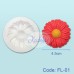 Gerbera Flower Mold – Code: FL-01